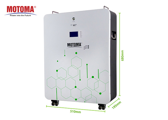 Batteria fissata al muro di 10kwh 48V 200Ah LiFePO4 per fuori il sistema solare residenziale di griglia