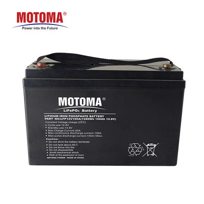 Il ciclo profondo solare della batteria 12V 100Ah di stoccaggio libero Lifepo4 di manutenzione 5000 volte cicla