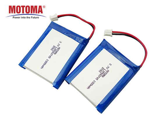 certificato della batteria ISO9001 ISO14001 dell'apparecchio medico di 3.7V 1300mAh