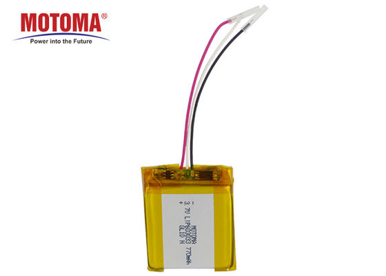 Certificato ricaricabile UL1642 della batteria al litio del PCM dell'inseguitore 770mah di GPS