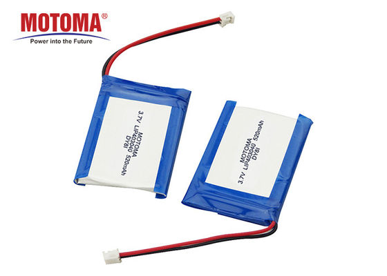 buon prezzo Pacchetto basso 3.7V 520mAh, litio su ordinazione Ion Battery Packs della batteria di autoscarica IOT dell'UL del CE in linea