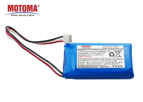 Batteria ricaricabile su misura di Lipo del litio di LIP102540-3.7V1000mAh per le tiralatte