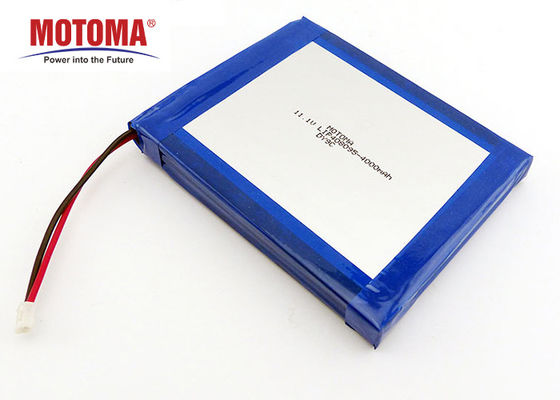Batteria al litio ultra irregolare della compressa, batteria piana 3.7V 4000mAh del polimero del litio