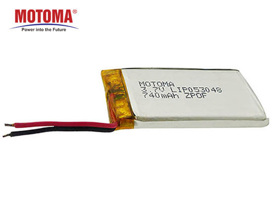 500 batteria Eco di Lipo del litio di volte 740mAh amichevole con il PCM ed il connettore