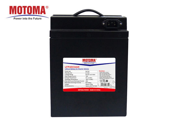 4000 batteria del motociclo di volte Lifepo4, batteria 48v 24ah del fosfato del litio