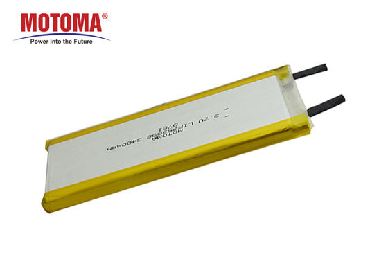 Vita su misura di Ion Battery Pack Deep Cycle del litio di 3400mAh 3,7 V per il dispositivo di IOT