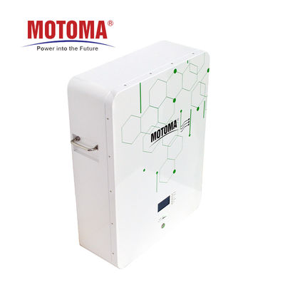 4,8 batteria di KWH 48v 100ah Lifepo4 fissata al muro per il sistema solare