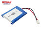 Pacchetto 3.7V 700mAh 6x30x38mm della batteria di densità di alta energia IOT