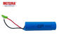 Litio cilindrico Ion Battery della batteria 3.7V 2200mah del litio di MOTOMA LCR18650