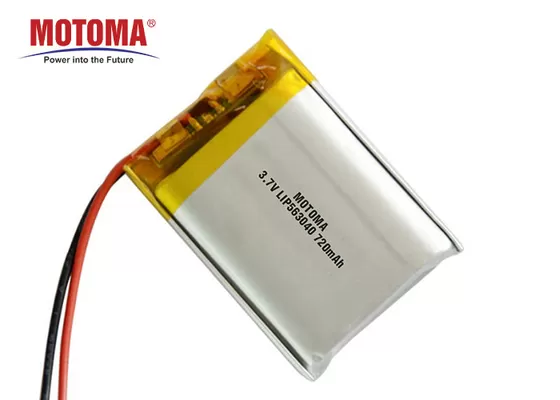qualità Pacchetto veloce 3,7 V 720mah 460Wh/L della batteria della batteria della tassa con il PCM ed il connettore per il dispositivo di IOT fabbrica
