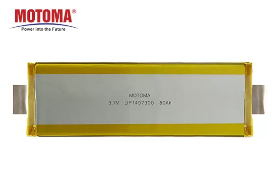 La batteria ricaricabile 3.7V LIP1497300 80Ah di Lipo del litio con 500+ cronometra la vita di ciclo