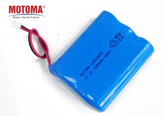 11.1V litio Ion Cylindrical Battery, un pacchetto di 18650 batterie ricaricabili per Toy Car